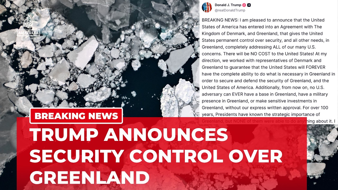 Trump announces permanent control 