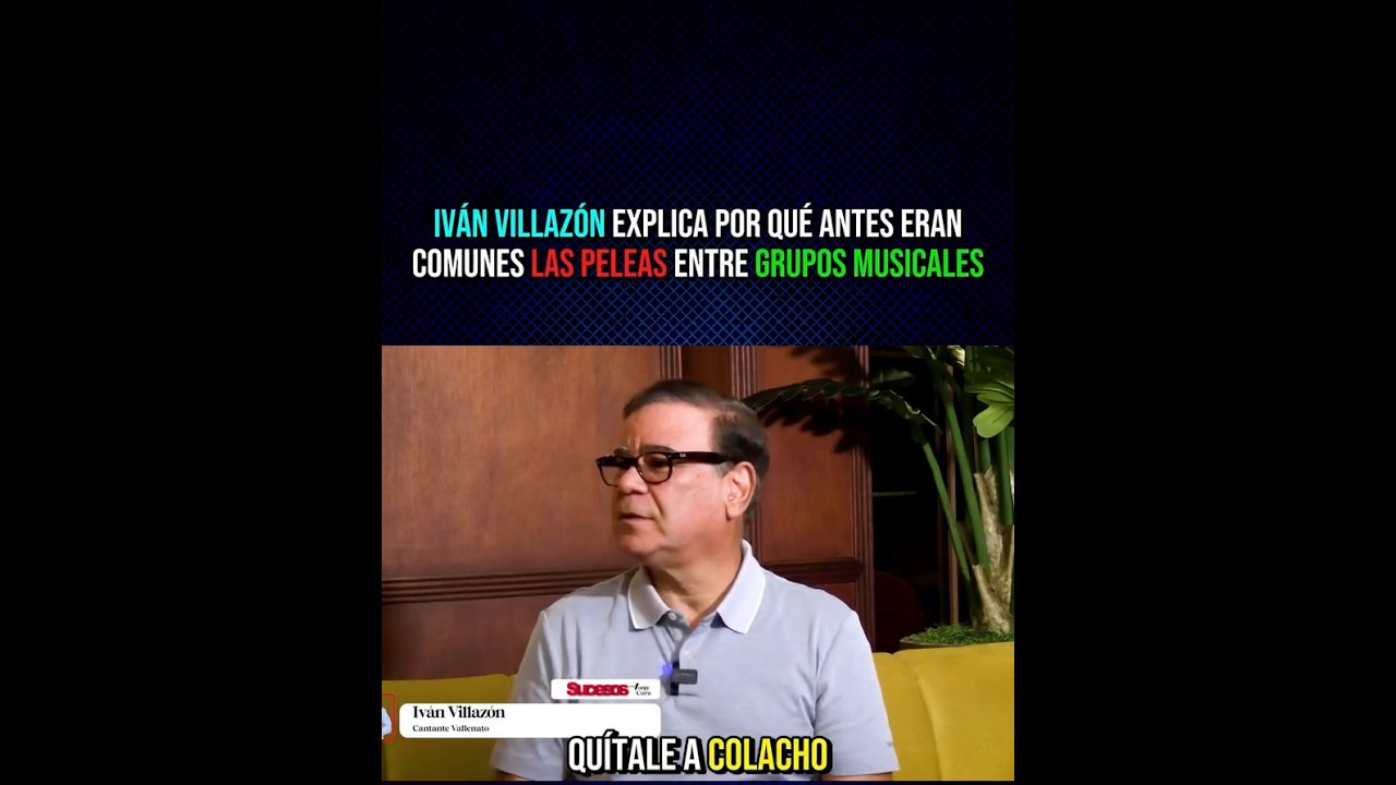 Iván Villazón explica porque eran tan comunes las peleas entre grupos musicales