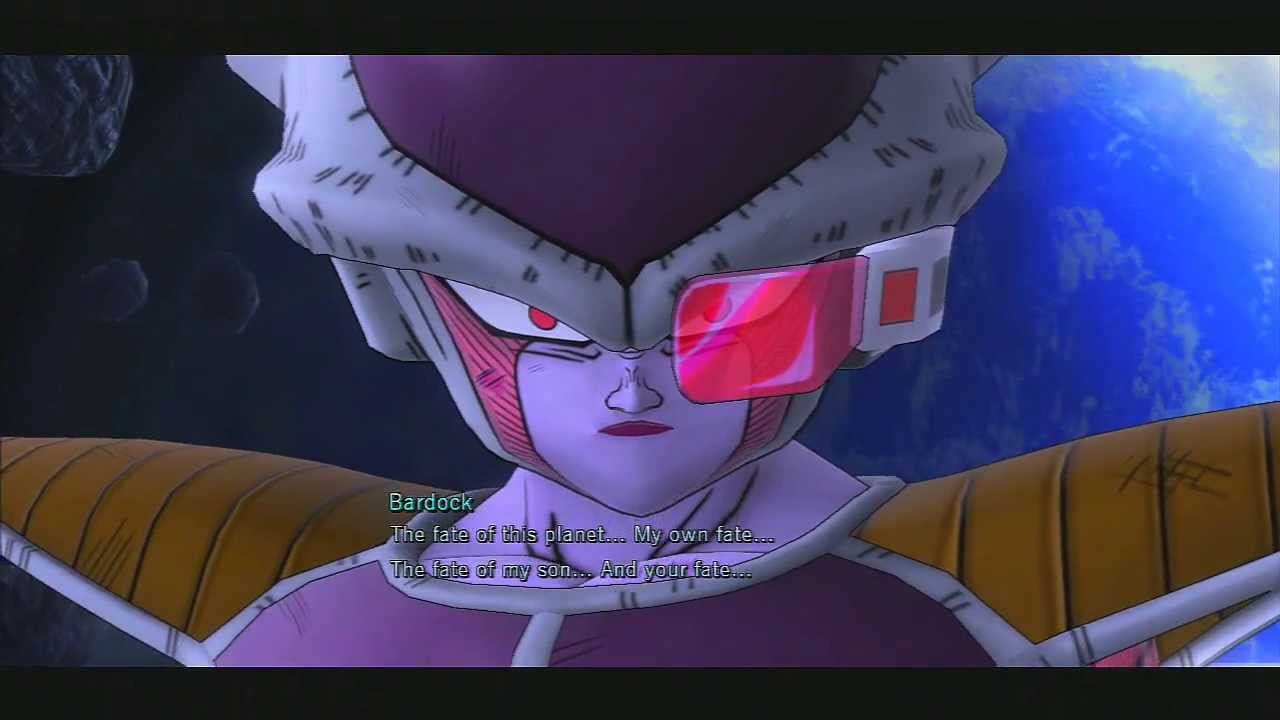 [HD]DragonBall Z Ultimate Tenkaichi - Battle 1 - Bardock vs Frieza (japanese audio)