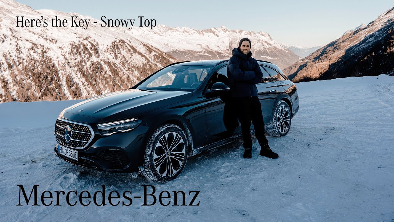 E-Class All Terrain and new CLA Class prototype &ndash; Test drive in a giant winter playground