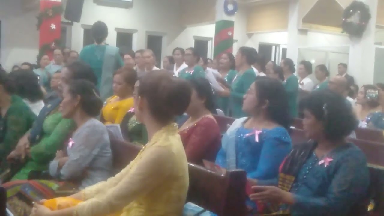 Shallom. Church Female's Choir In The Christmas Celebration@bismarwatiginting5797 