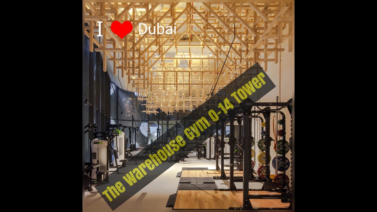 MY WORKPLACE THE WAREHOUSE GYM 💪⛹️💛 O-14 TOWER DUBAI, UAE | BY ANTZ DEL MUNDO
