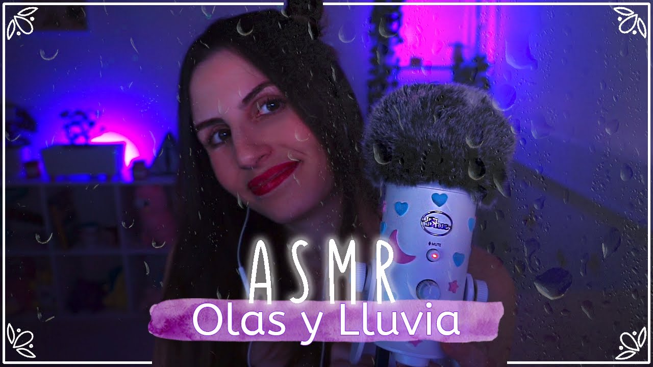 Susurros con Lluvia y Caricias 🌧️🩷 | ASMR para Dormir con el Blue Yeti