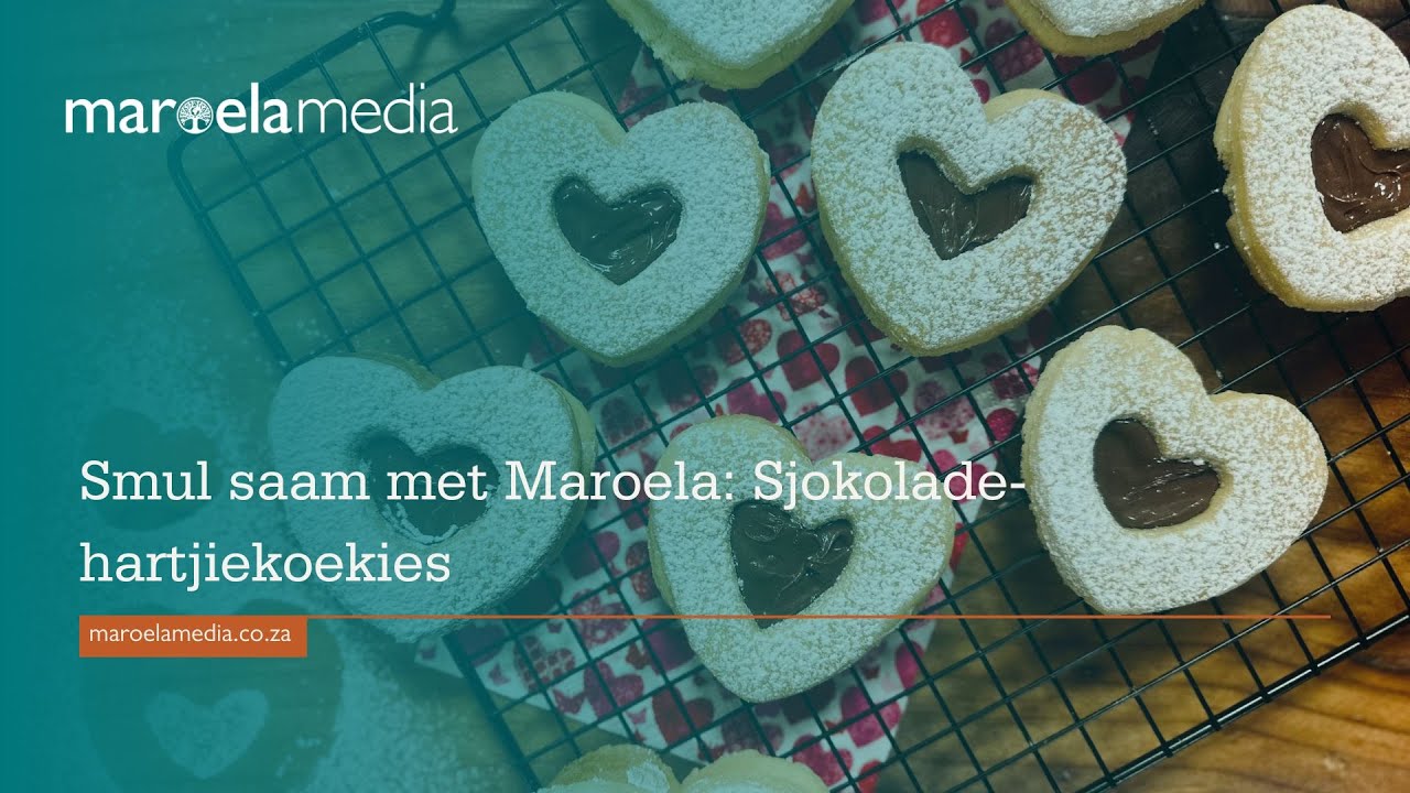 Smul saam met Maroela: Sjokolade-hartjiekoekies