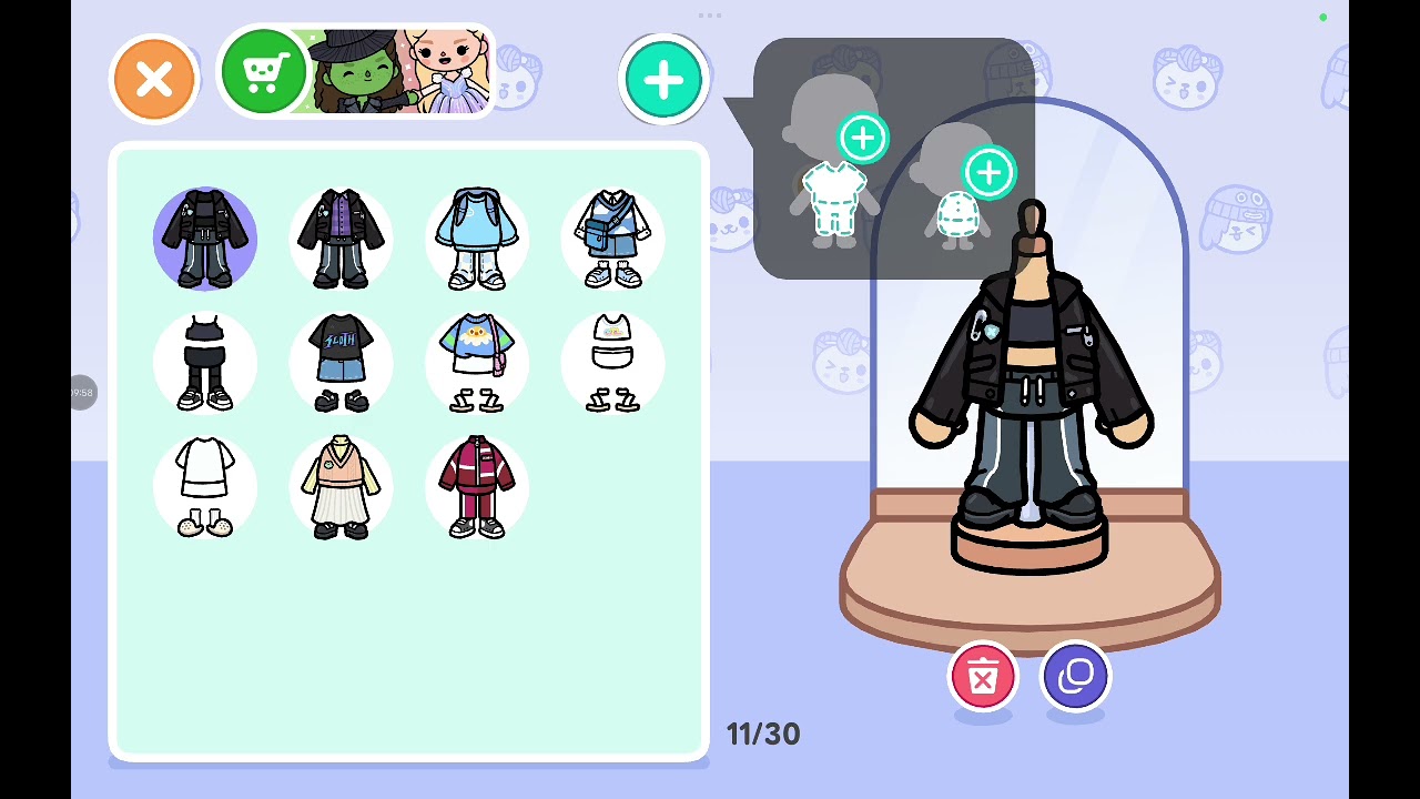 Toca boca outfit Idden