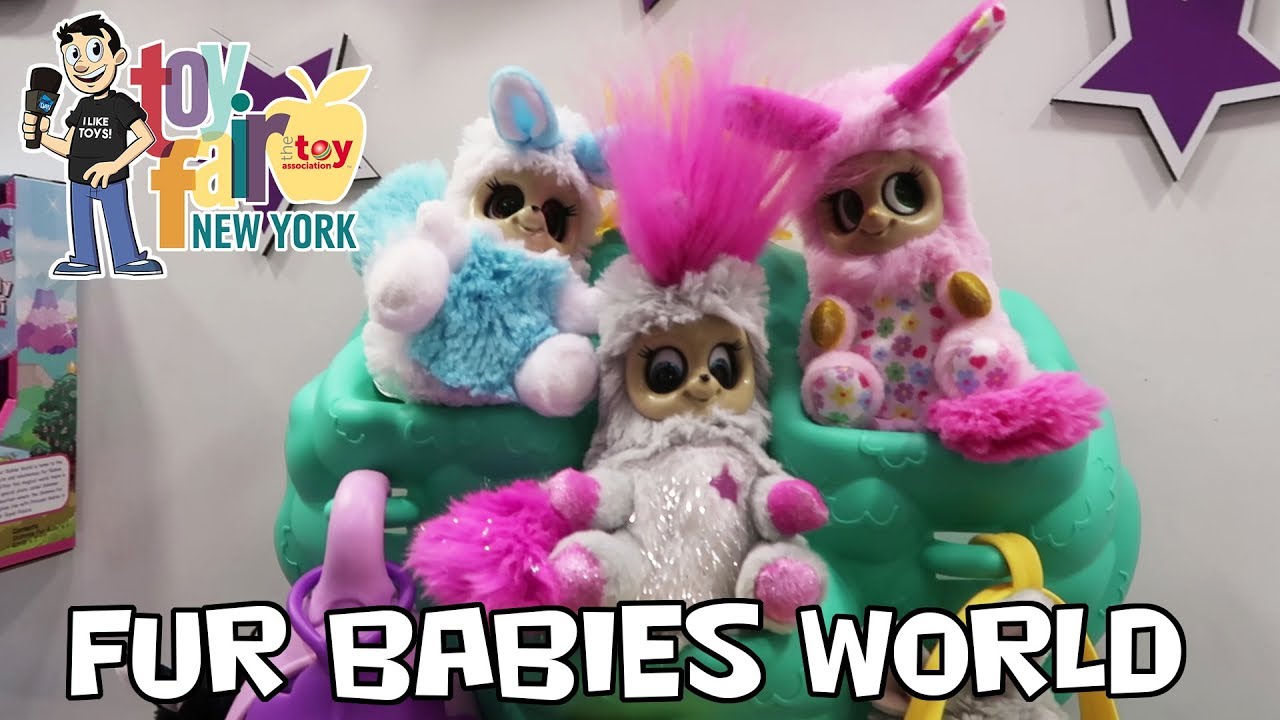 Fur Babies World Moose Toys Product Display at New York Toy Fair 2018