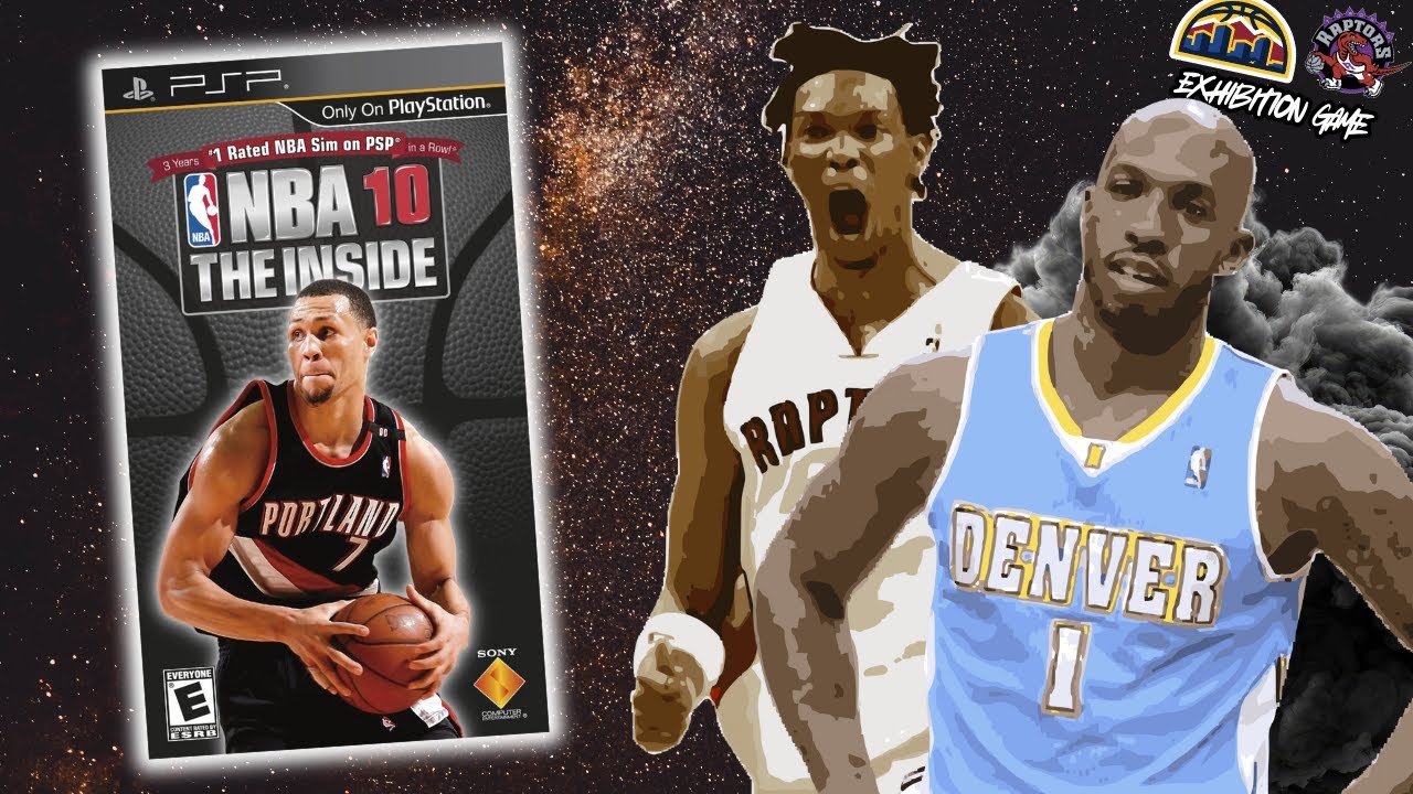 NBA 10 The Inside on PSP - Denver Nuggets vs Toronto Raptors - No commentary