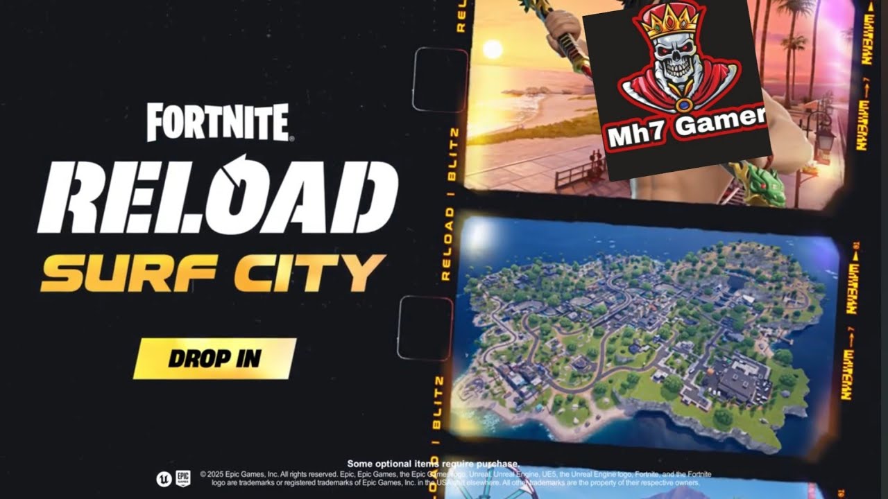 Fortnite Reload SURF CITY