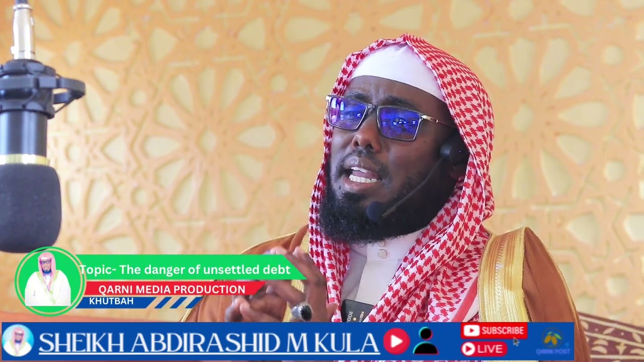THE DANGER OF UNSETTLED DEBT IN ISLAM