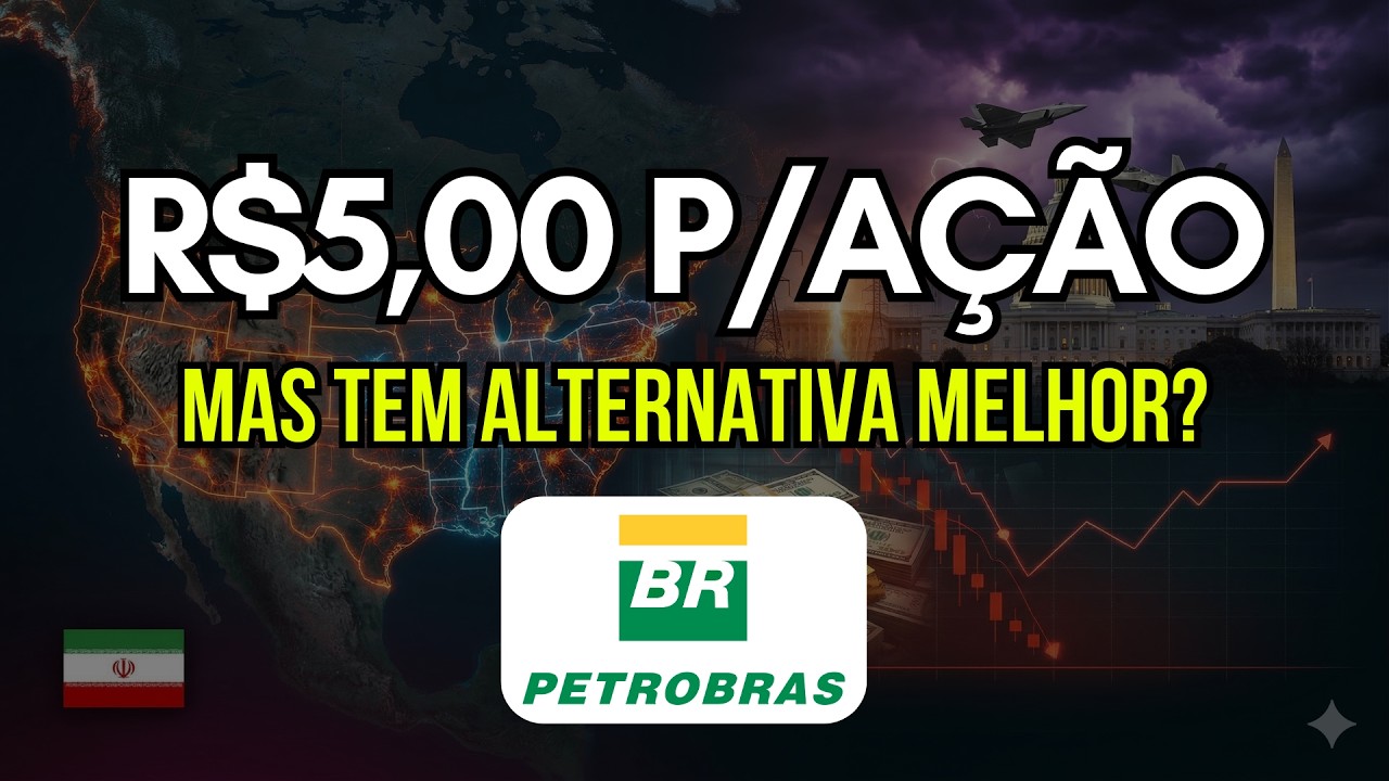 Dividendos da Petrobras (Petr4) disparam, tem alternativa melhor p/ Dividendos? Guerrra se Arrasta