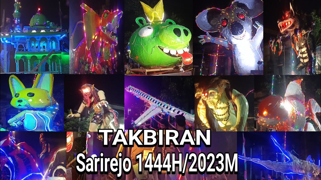 TAKBIR Keliling ALA WARGA DESA SARIREJO GUNTUR 1444H/2023M