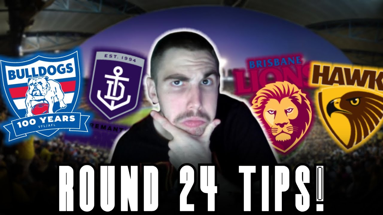Round 24 AFL Tips + Predictions