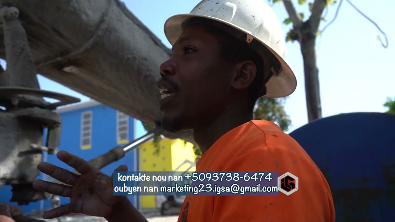Men kòman nou pwòpte machinn beton nou yo!
