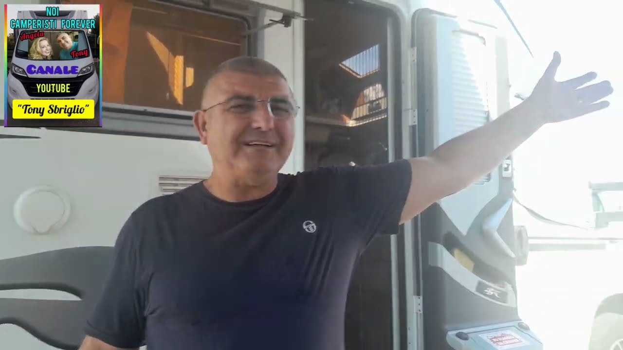 Ecco come carico l'acqua senza spostare il camper parcheggiato all'ingresso ovest Salone del camper