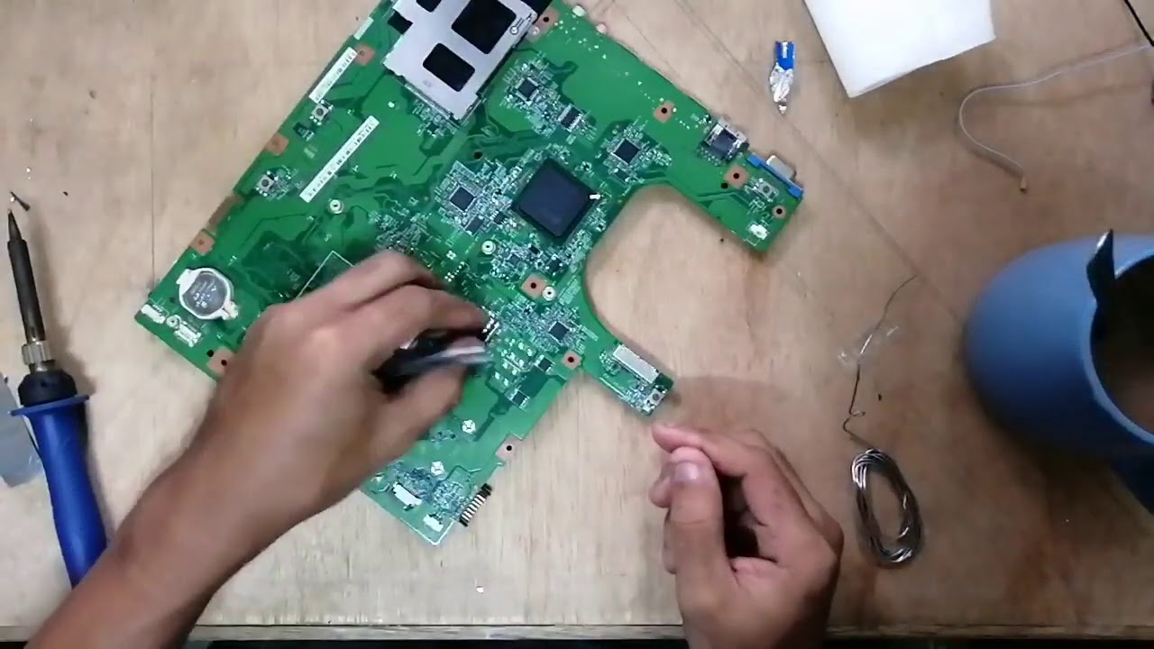 Acer 5735 Auto Restart Replacing Nec/Tokin without Hot Air