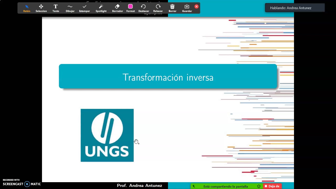 transformación Inversa