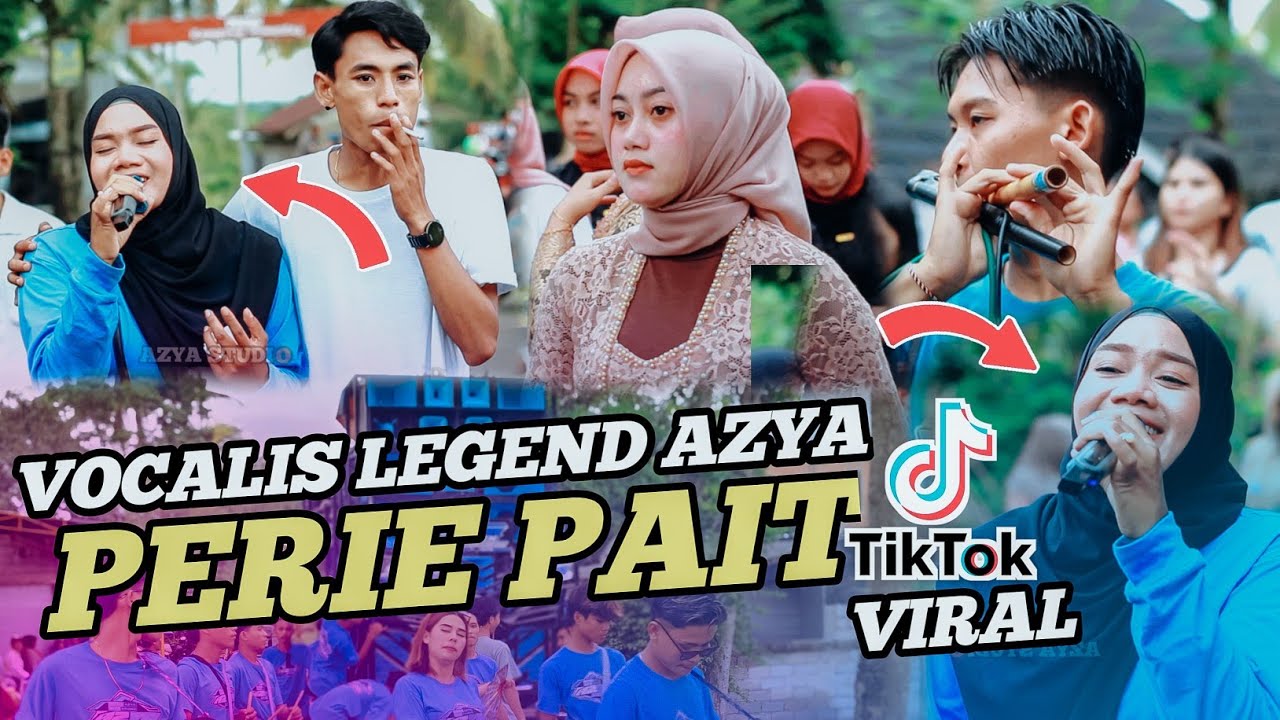 VOCALIS LAMA AZYA MUSIK KEMBALI MENYAYIKAN PERIE PAIT SASAK YANG TRENDING TIKTOK, NOSTALGIA KEMBALI