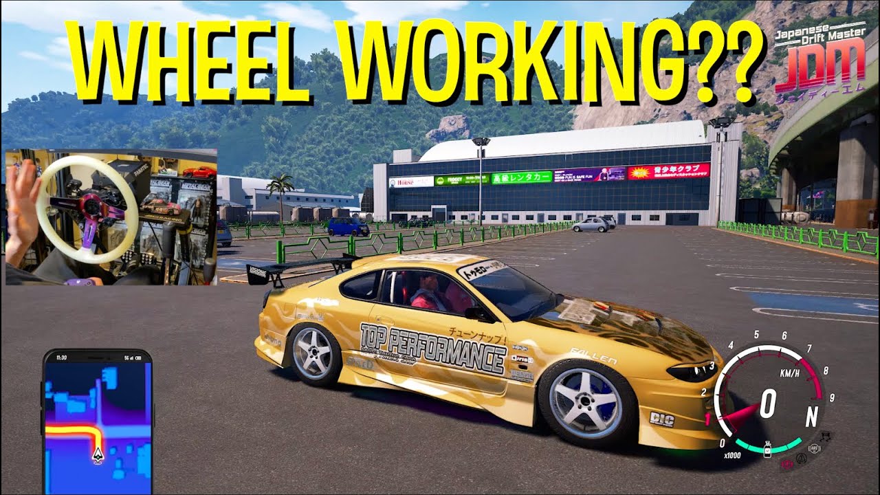 JDM: Japanese Drift Master Xbox RELEASE First Impressions - Wheel Working??