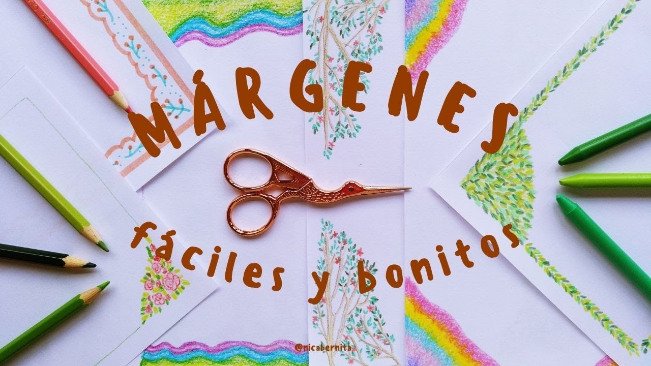 17 ESQUINAS y MÁRGENES para CUADERNOS ⭐ FÁCILES y con MATERIALES BARATOS ⚡ CONSEJOS E INSPIRACIÓN