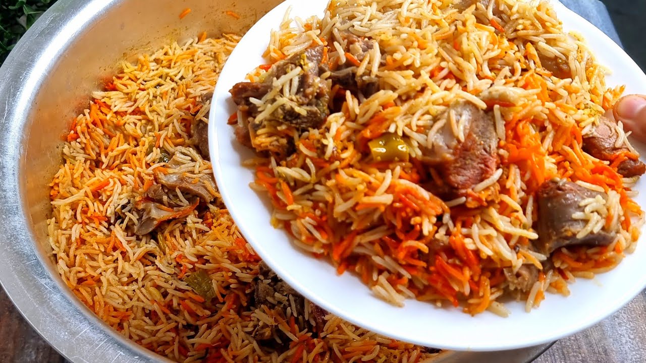 पुरानी दिल्ली की मशहूर मटन दम यखनी बिरयानी | Delhi Restaurant Style Original Biryani Recipe ❤️