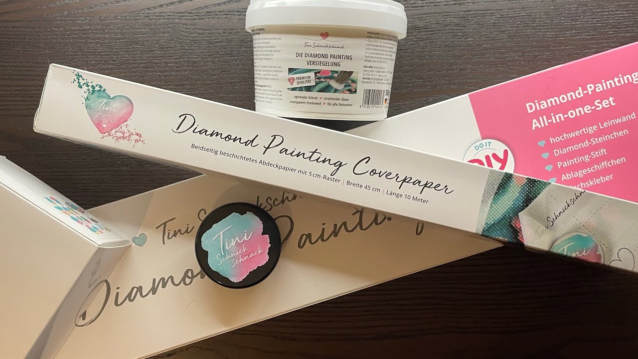 Tini Schnickschnack Diamond Painting Unboxing 💎 „Blumentroll Polli“ & Schnickschnack