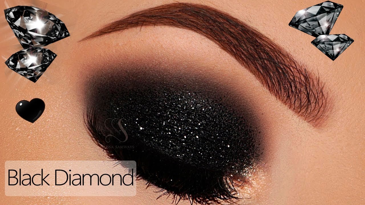 DIY Black Diamond Eyeshadow & Lip Topper | Melissa Samways
