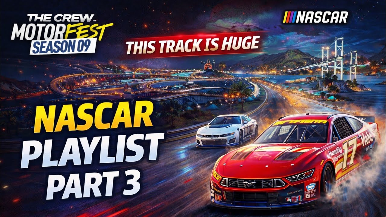 NASCAR Playlist Part 3! The Races Keep Getting Longer | Motorfest Season 9