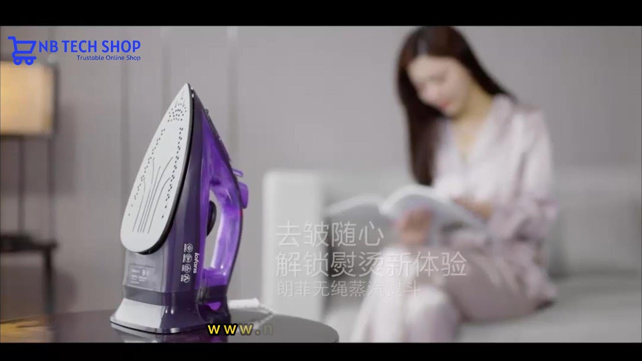 Xiaomi Mijia Lofans Cordless Electric Steam Iron #nbtechshop #xiamoi #iron #ironrepair #review