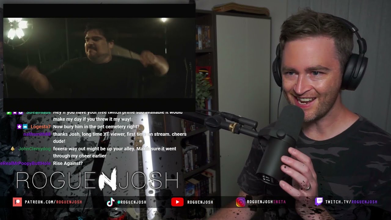 Fightstar | Sink with the Snakes // Roguenjosh Reacts