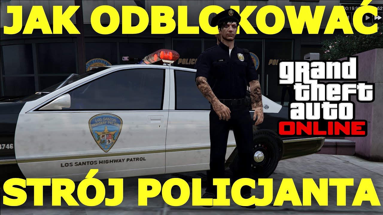 JAK ODBLOKOWAĆ STRÓJ POLICJANTA | GTA ONLINE [#15]