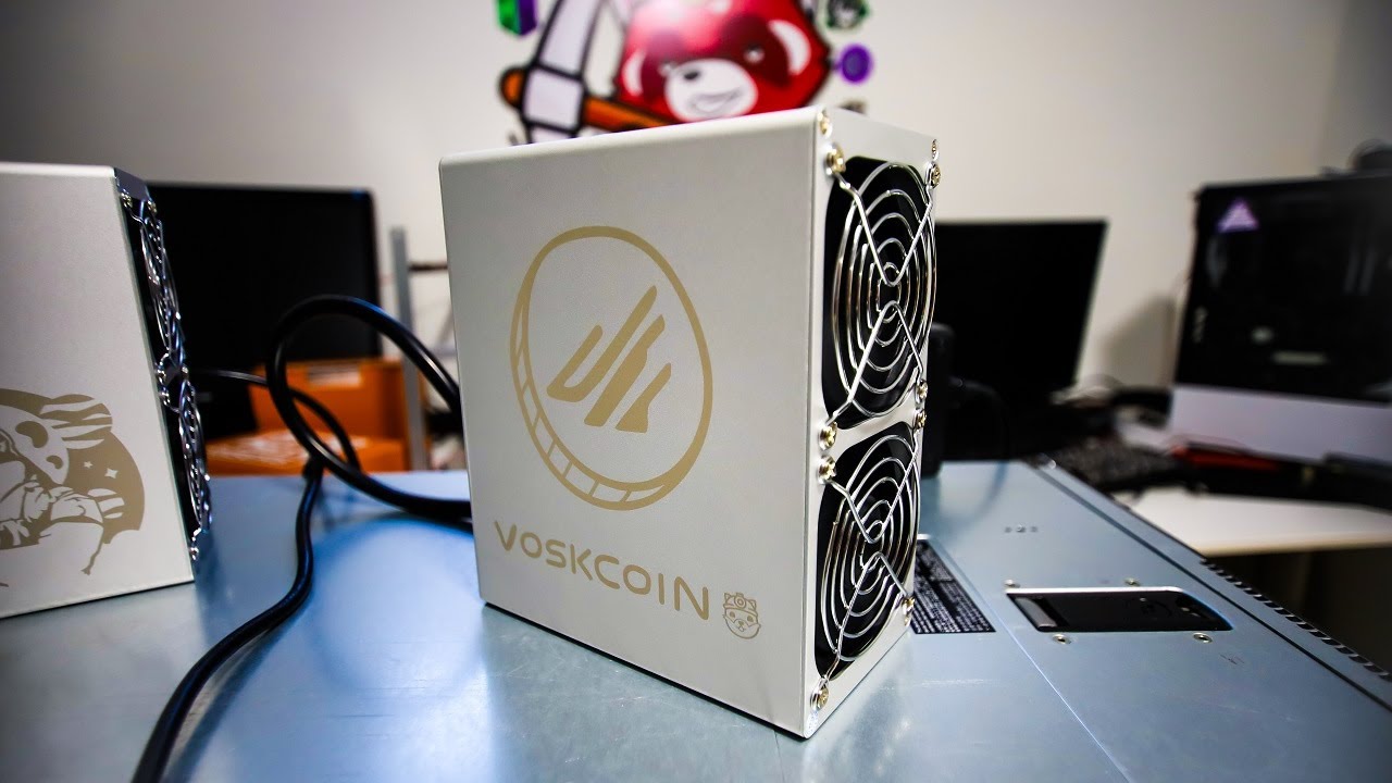 ОБЗОР майнера Dogecoin VOSKCOIN Edition Goldshell Mini!