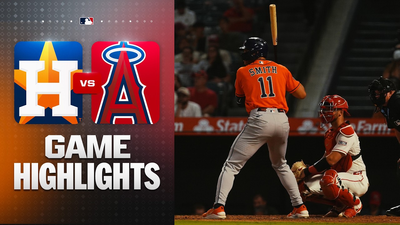 Лучшие моменты матча &laquo;Астрос&raquo; &mdash; &laquo;Энджелс&raquo; (10.06.26) | Лучшие моменты MLB