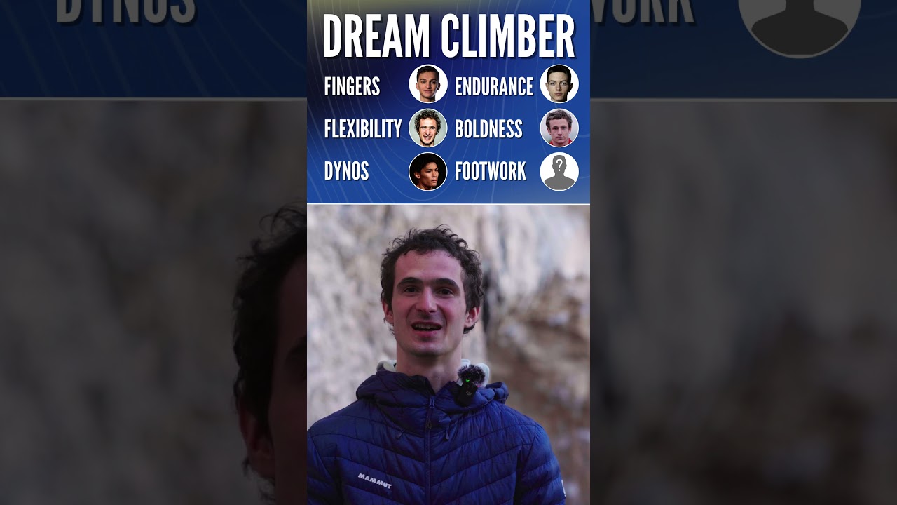 Скалолаз Адама Ондры DREAM