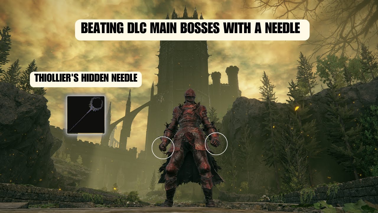Beating all DLC main Bosses with a Needle: Thiollier's Hidden Needle build