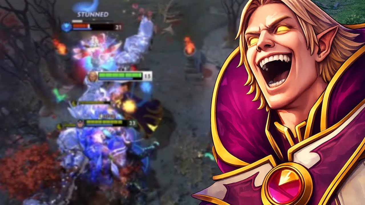 Perfect Ice Wall placement by Quas Wex Support Invoker Full match Hightlights  #dota2 #invoker