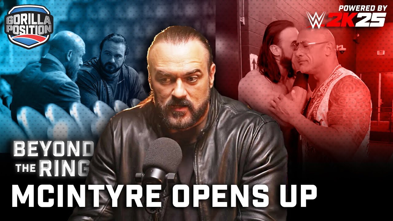 DREW McINTYRE Exclusive! On The Rock, HIAC spot, CM Punk relationship, walking out, creative + more!