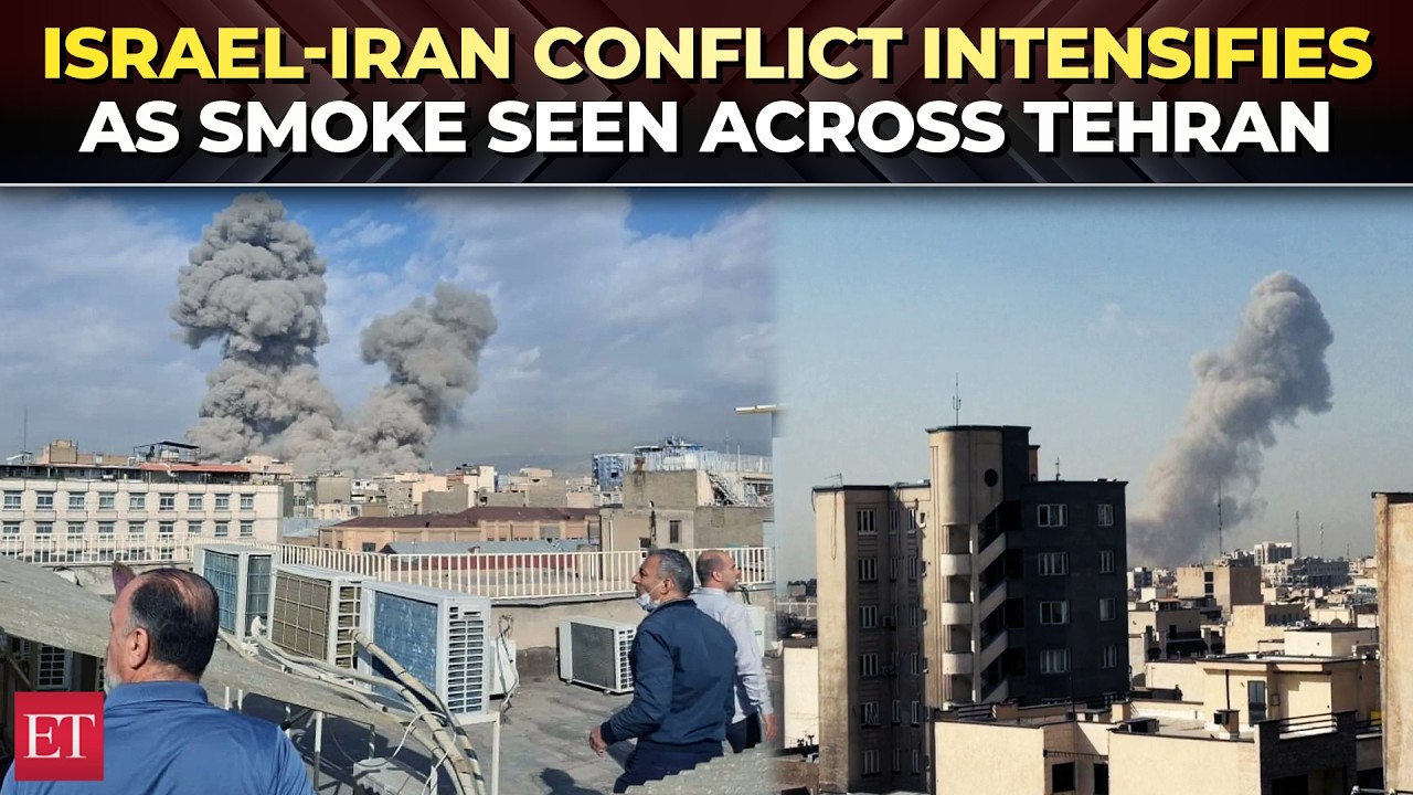 Israel’s strike on Iran triggers explosions, smoke seen over Tehran; declares state of emergency