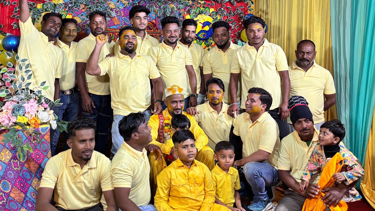 Bhai ka haldi ❤️
