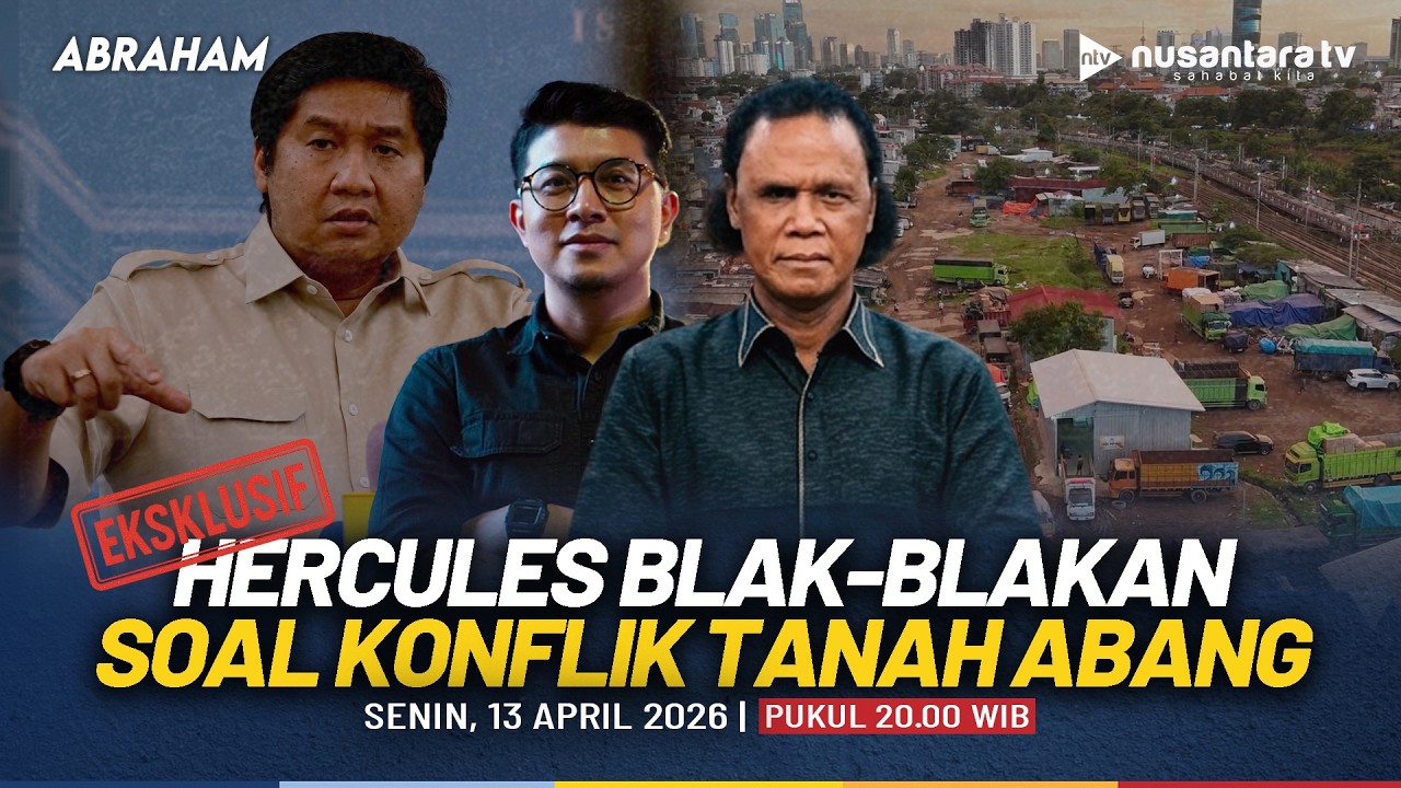 [LIVE] EKSKLUSIF! Hercules Blak-blakan Soal Konflik Tanah Abang | ABRAHAM