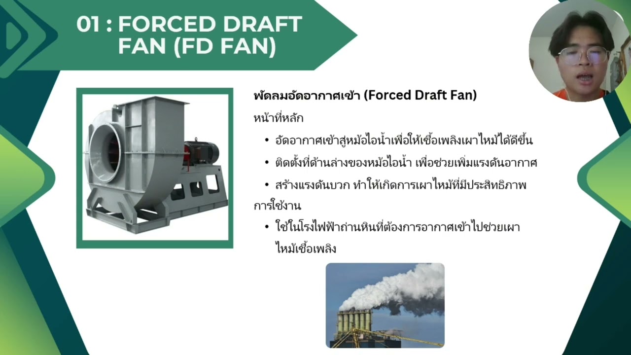 How it works Fan in steam generator