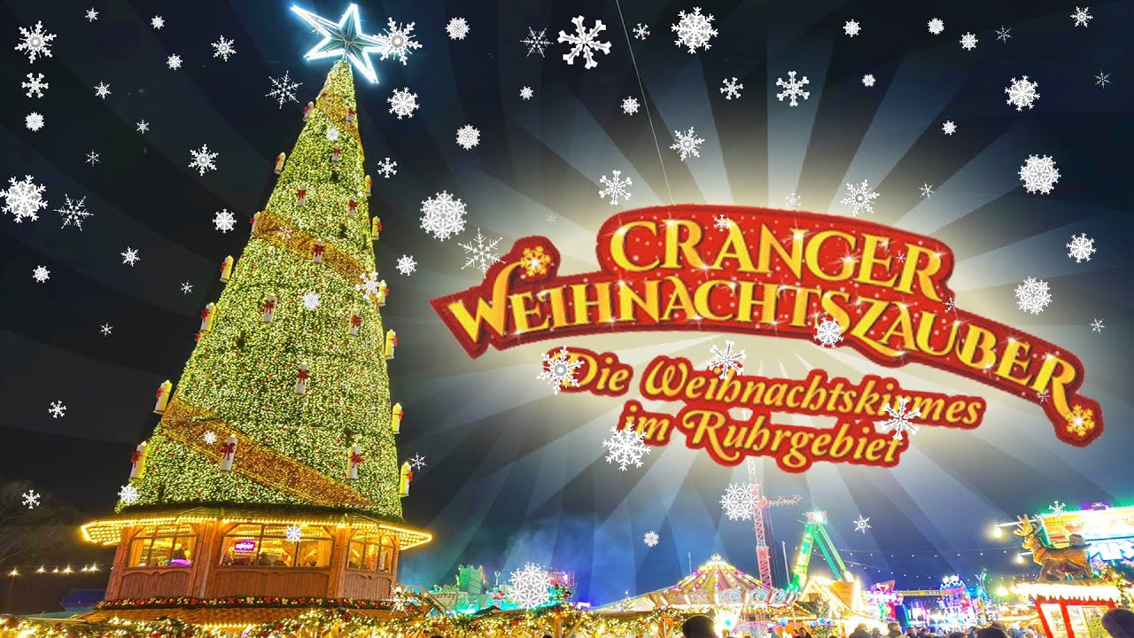 Cranger Weihnachtszauber 2024 (Rundgang) - Weihnachtskirmes im Ruhrgebiet!