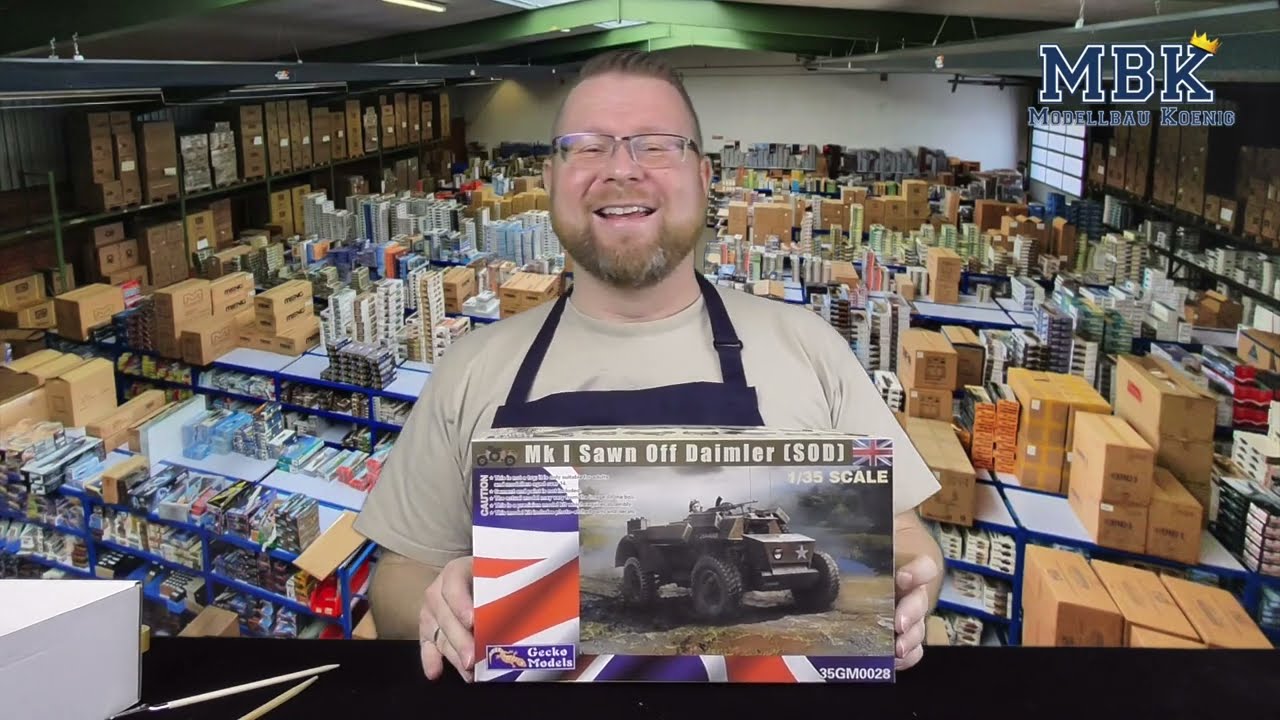 MBK packt aus #597 - 1:35 Mk I Sawn Off Daimler SOD (Gecko Models 35GM0028)