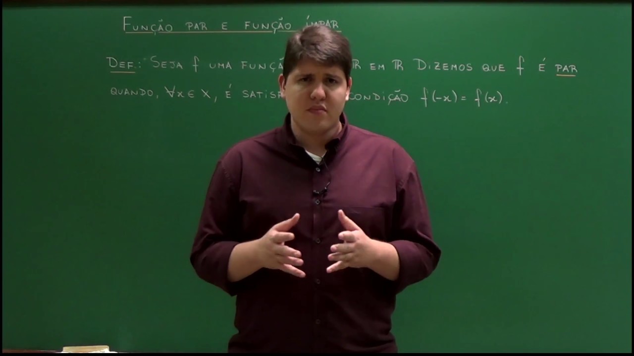 Funções Pares e Funções Ímpares