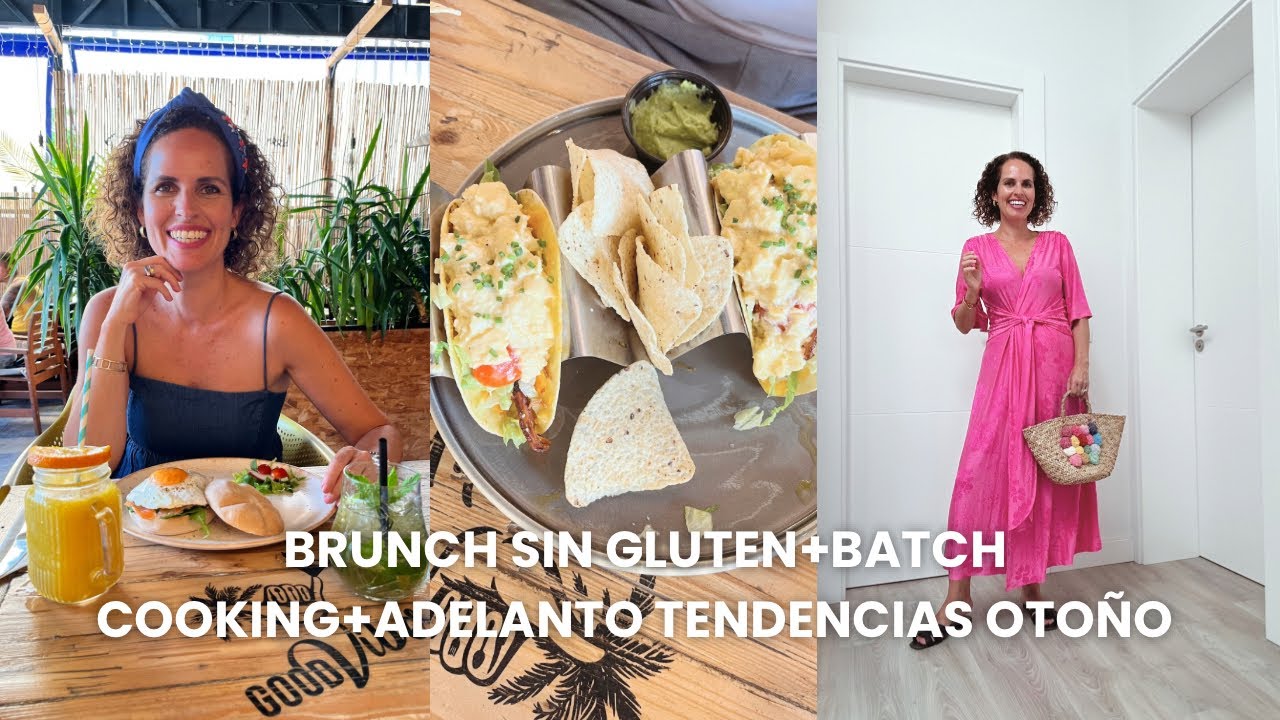Brunch sin gluten, cocinando para la semana y tendencias de otoño 
