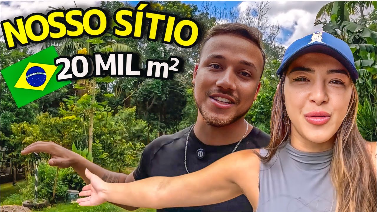 TOUR COMPLETO pelo nosso SÍTIO no Brasil 🇧🇷