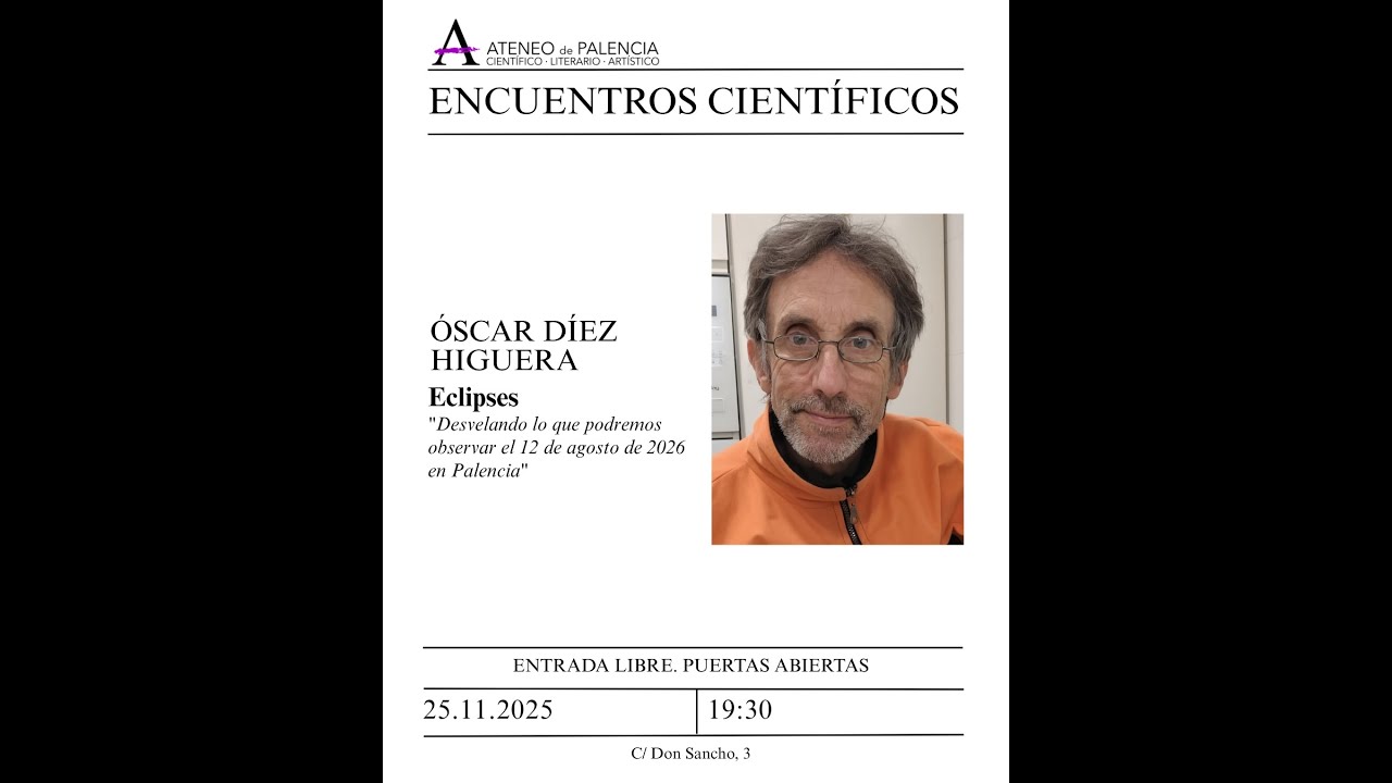ENCUENTROS CIENTIFICOS - Óscar Díez Higuera - 