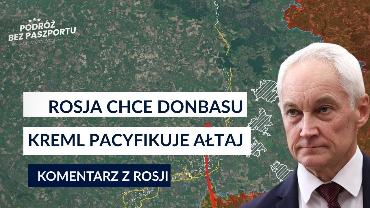 DONBAS DLA ROSJI ZA POKÓJ? Rosyjskie ultimatum paraliżuje negocjacje | Komentarz z Rosji
