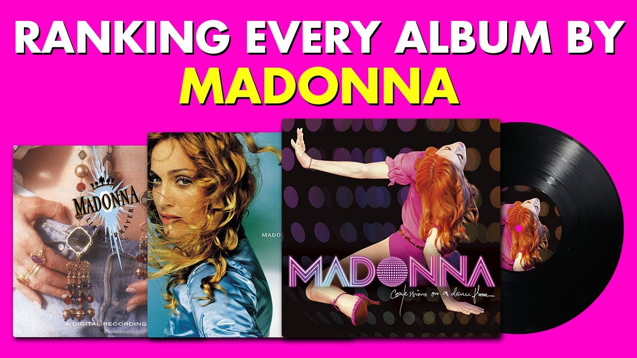 Рейтинг ВСЕХ АЛЬБОМОВ Мадонны 👑💿