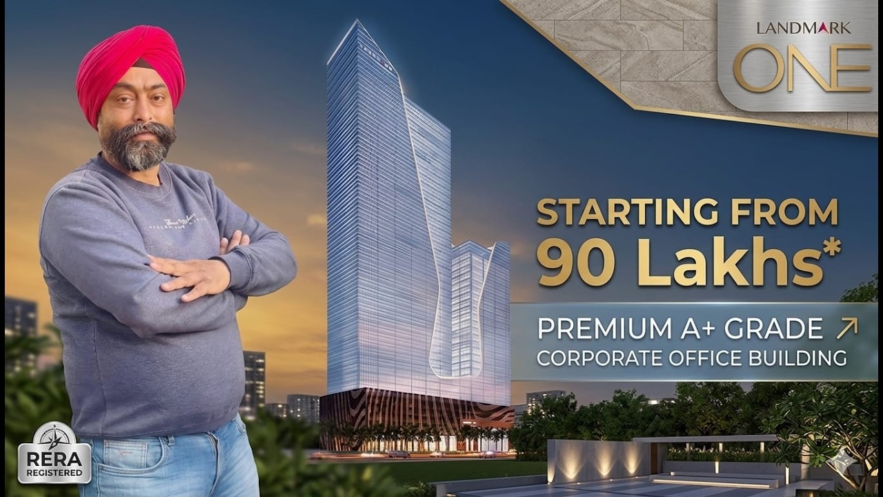LANDMARK ONE A Grade Corporate Office Space | Sector 67 Golf Course Road Extn. Gurgaon #9319502014