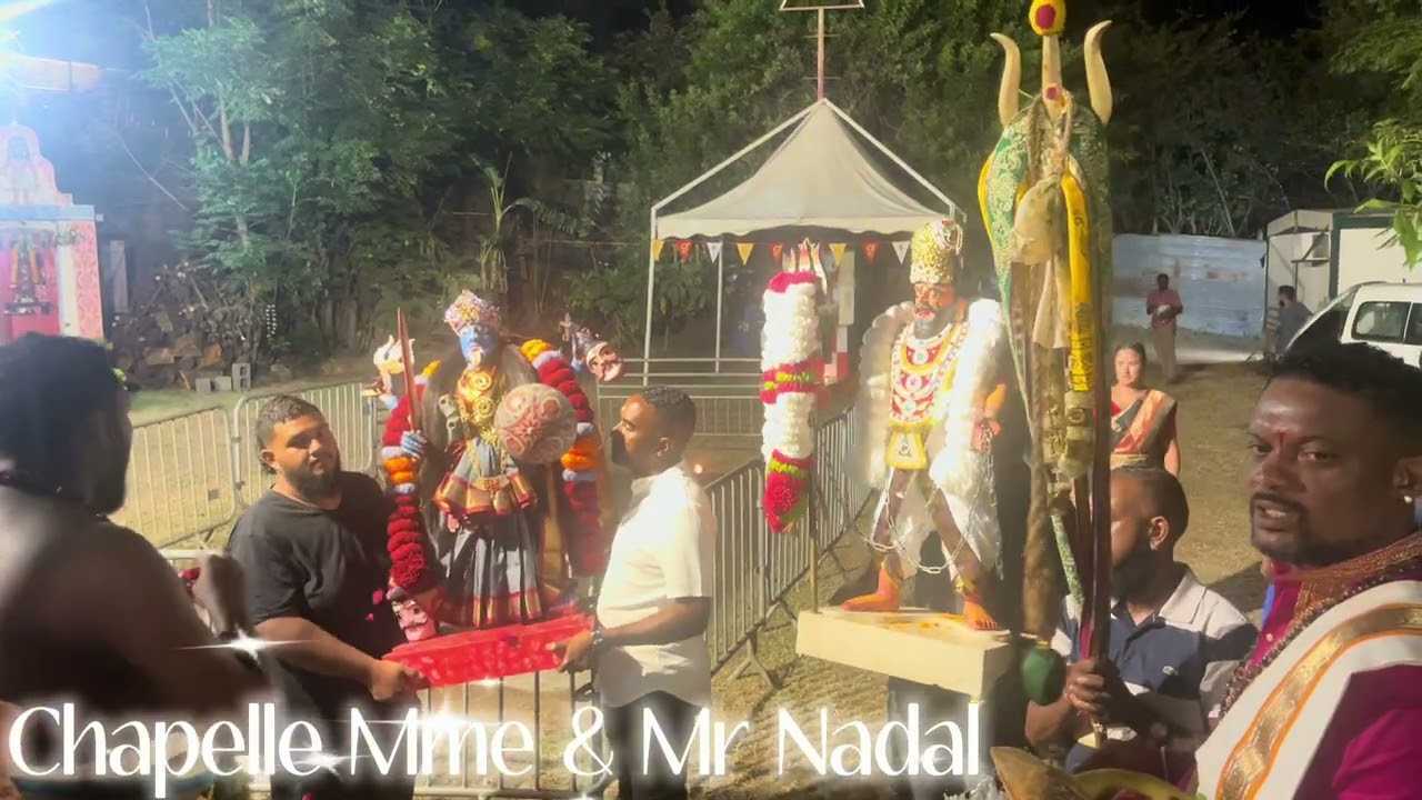 Cérémonie pour la marche sur le feu dimanche 8 mars 2026 chapelle Mme & Mr Nadal #abonnetoi 
